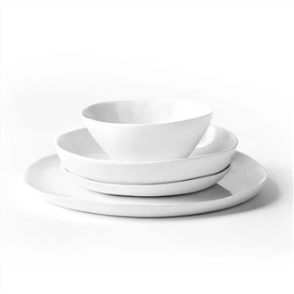 Unbreakable Rustic Melamine Sab nraum zoov noj hmo